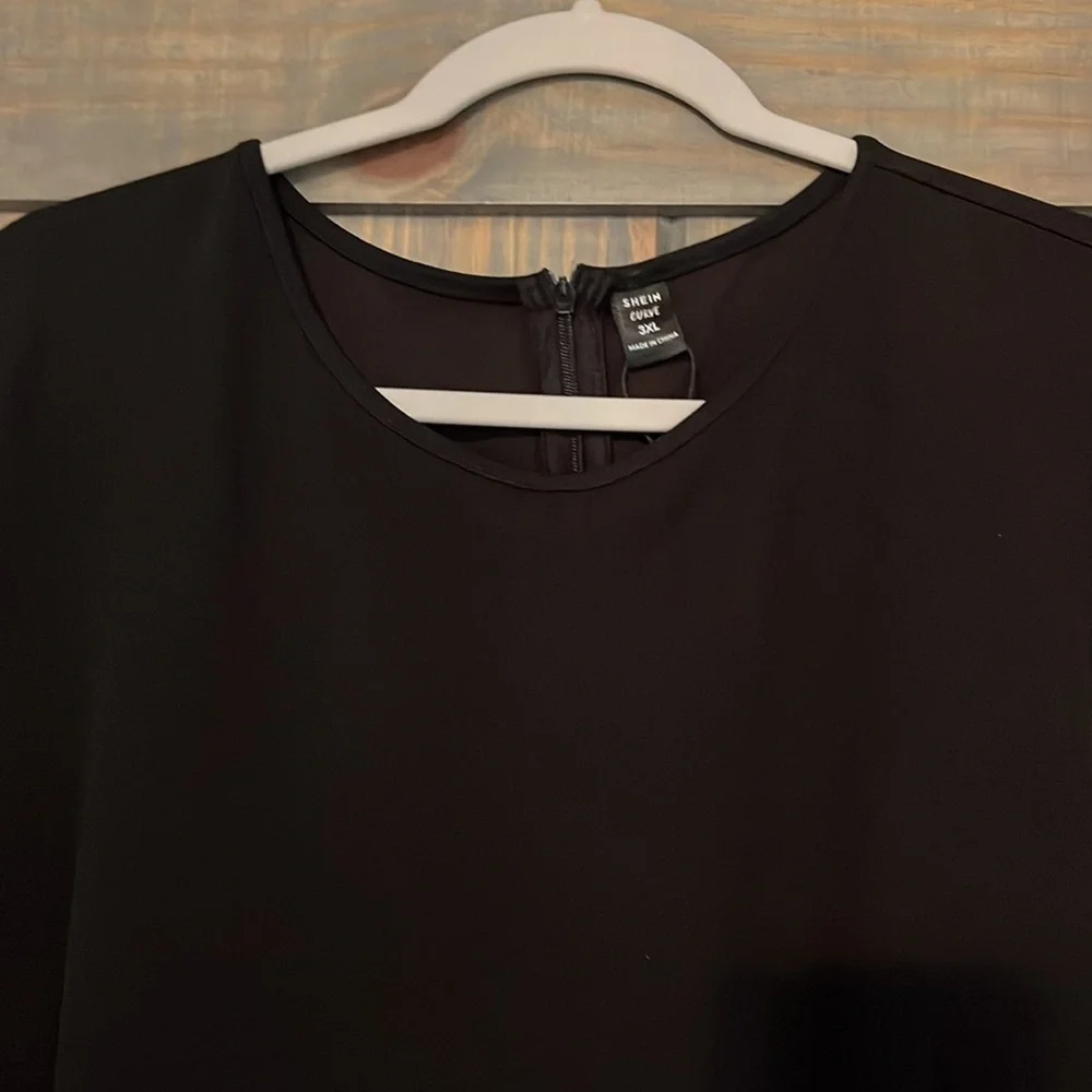Women’s Long Black Dress Size 3XL - Picture 5 of 8